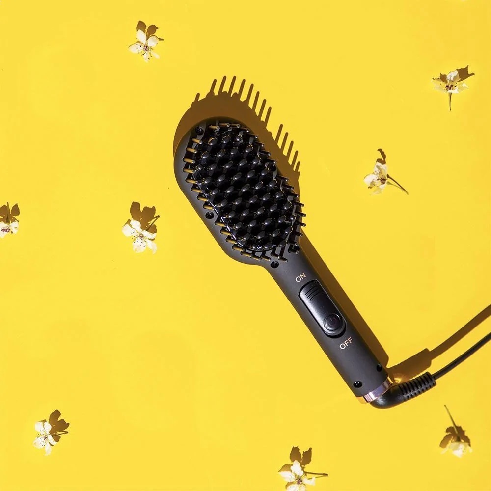 Amika Mini Polished Perfection Straightening Brush ($48 retail value)